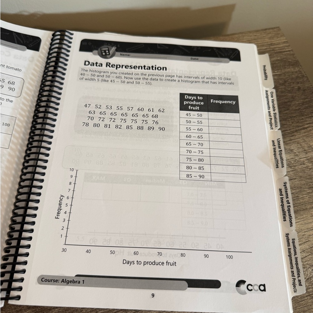 Algebra 1 Practice Books Texas Instruments Scientific Calculator Homeschool - Picture 10 of 16